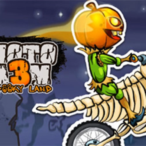 Moto X3M Spooky Land